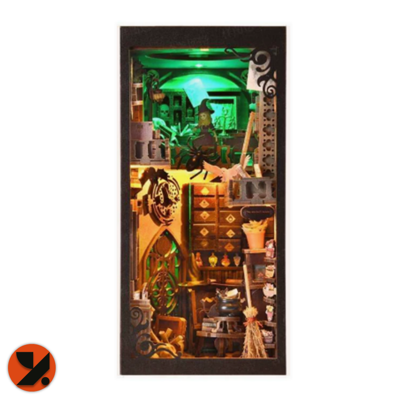 Witch’s Potion Book Nook