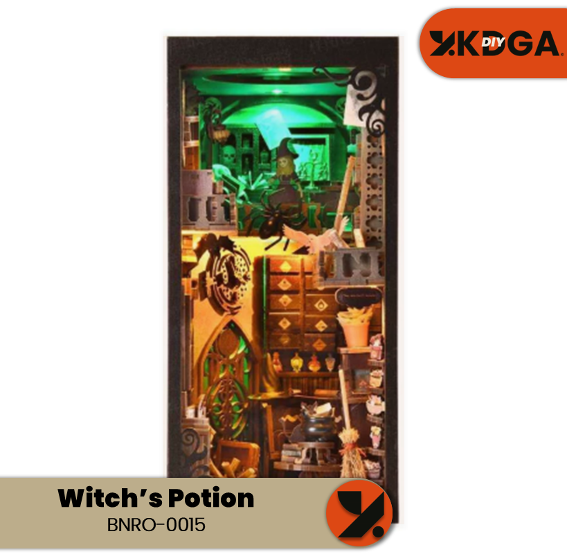 Witch’s Potion Book Nook