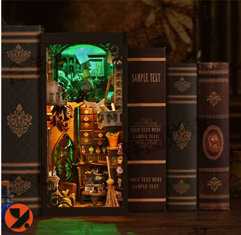 Witch’s Potion Book Nook