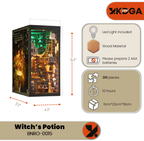 Witch’s Potion Book Nook