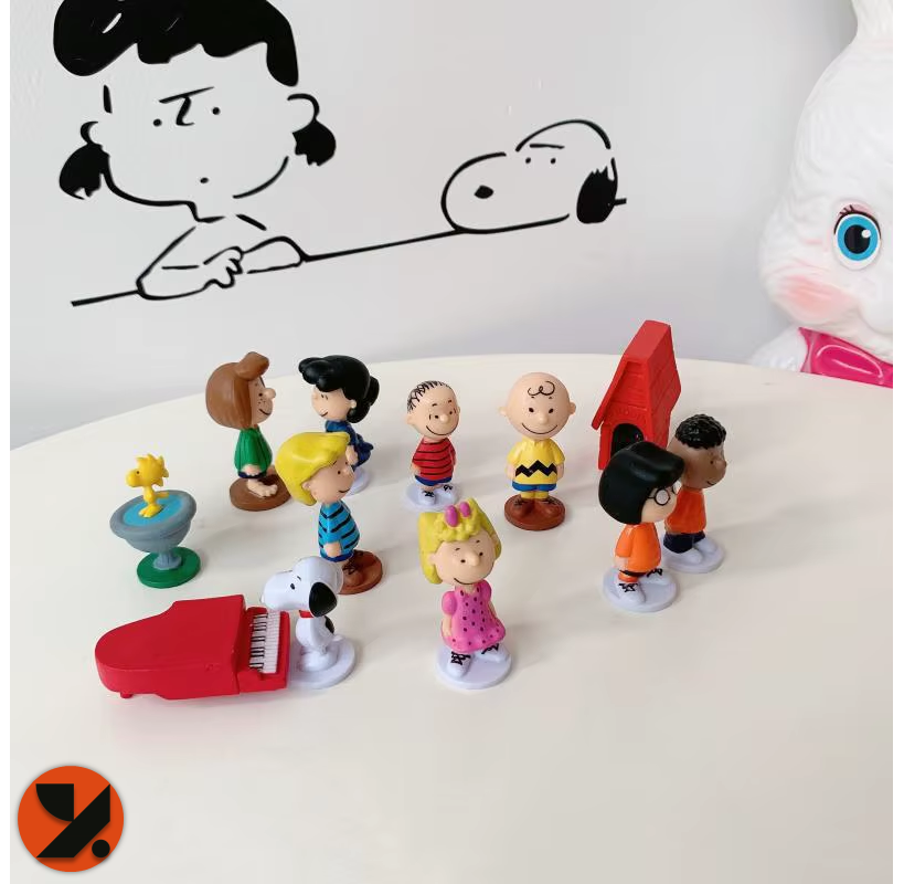 Peanuts Miniature Character Set