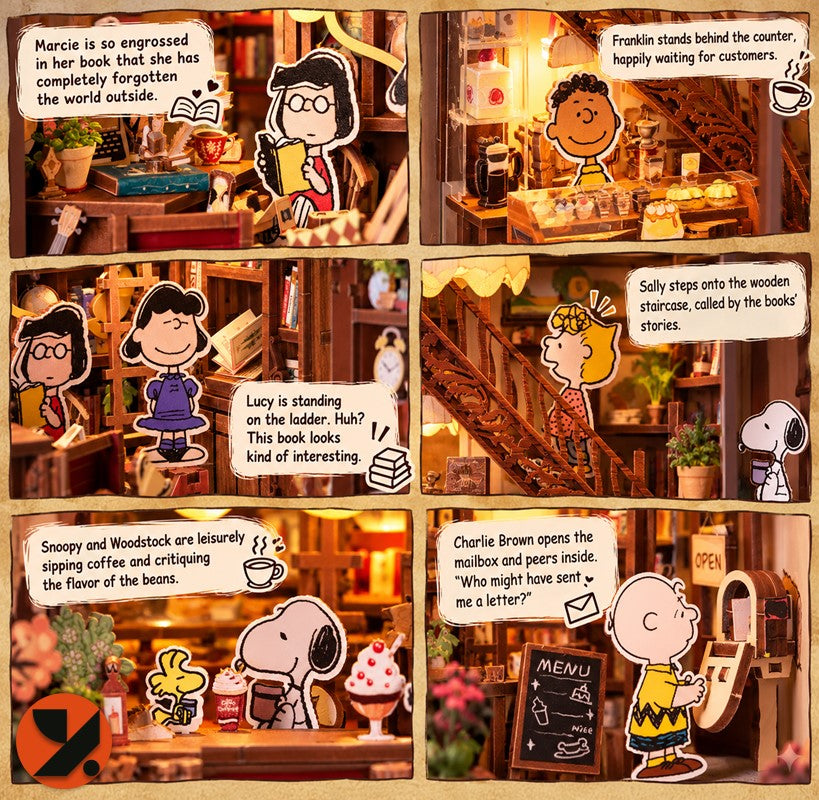 Snoopy Book Café