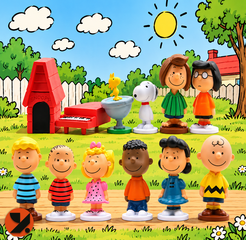 Peanuts Miniature Character Set