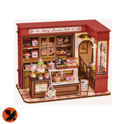 Honey Dessert Talk Miniature Wooden House