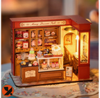 Honey Dessert Talk Miniature Wooden House