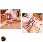 Honey Dessert Talk Miniature Wooden House