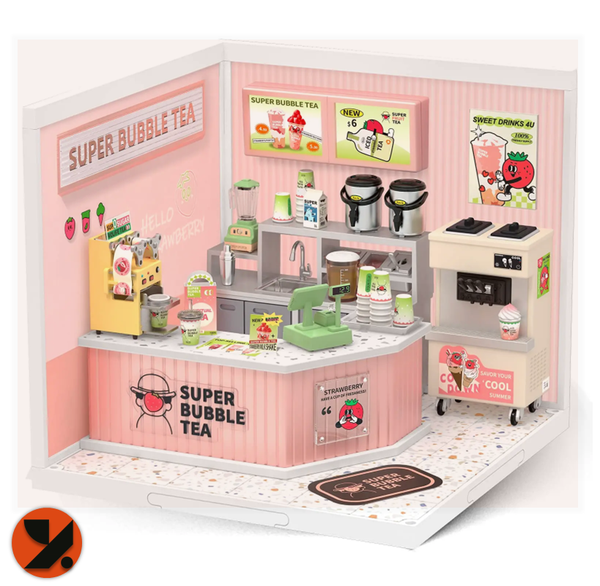 Bubble Tea DIY Miniature House