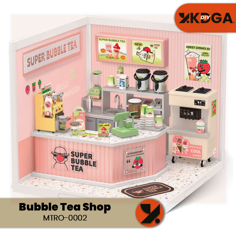 Bubble Tea DIY Miniature House