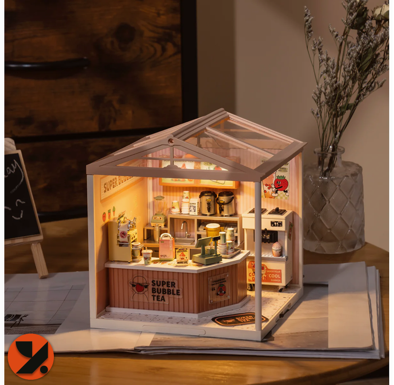 Bubble Tea DIY Miniature House