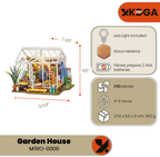 European-style Dreamy Wooden Garden House