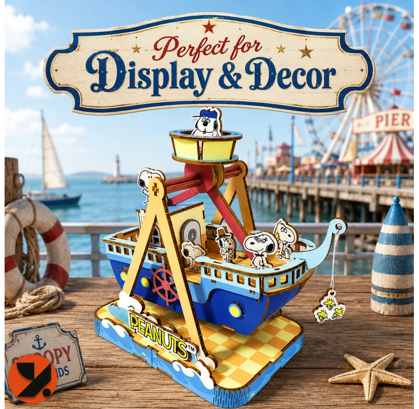 Snoopy Pirate Ship