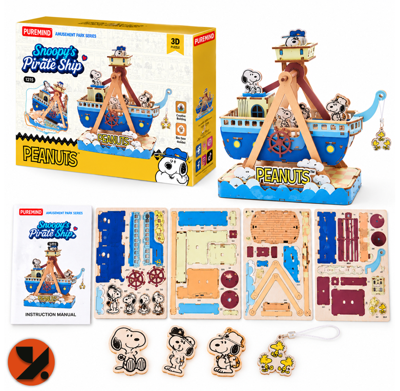 Snoopy Pirate Ship