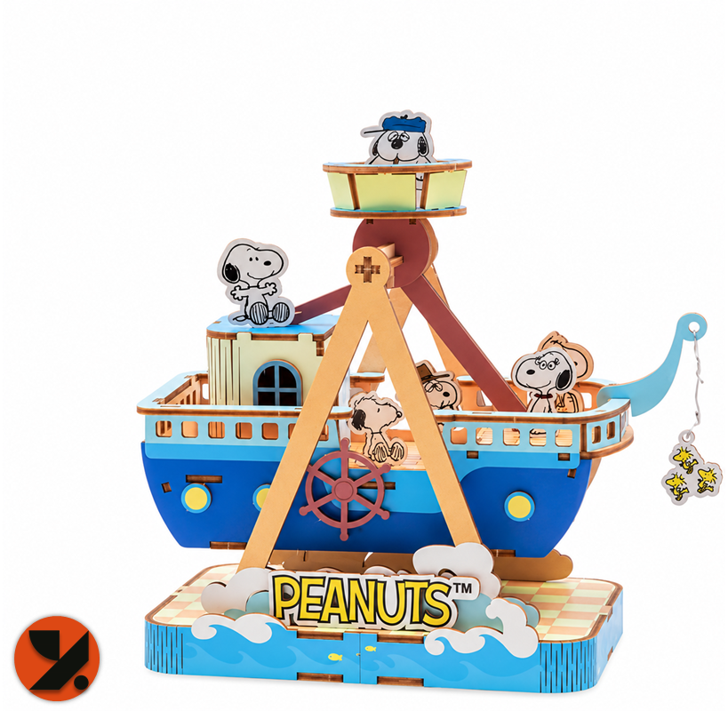 Snoopy Pirate Ship