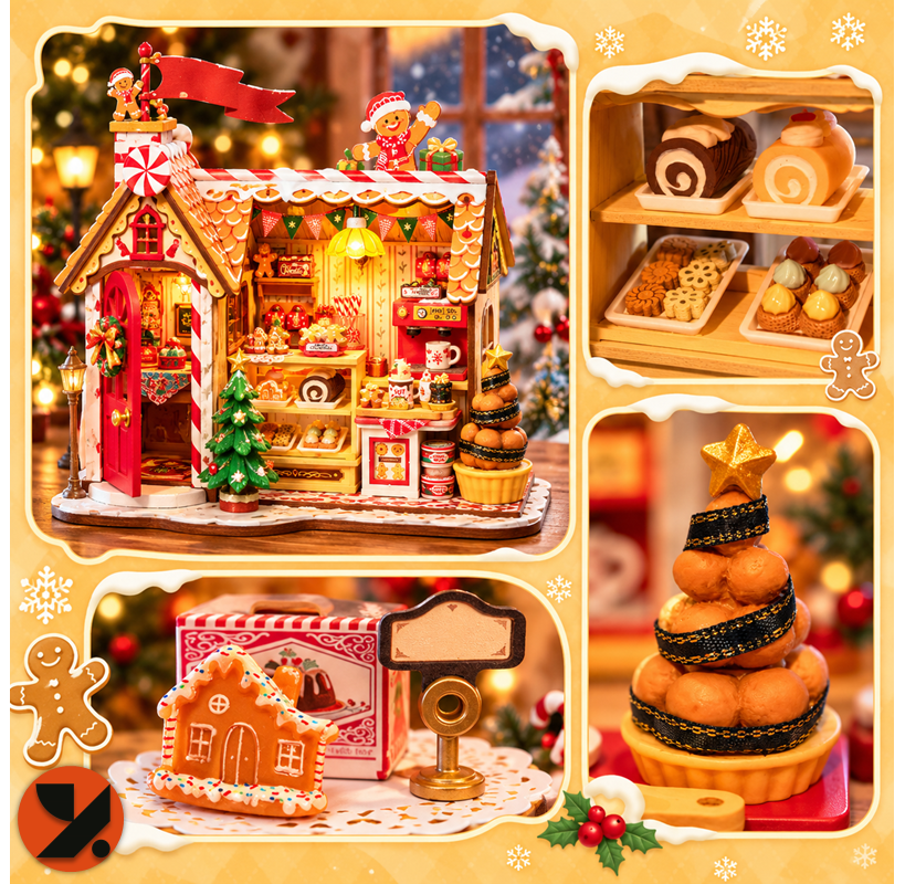 Christmas Gingerbread House