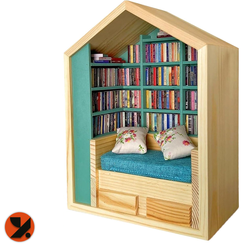 Tiny Anxiety Bookshelf