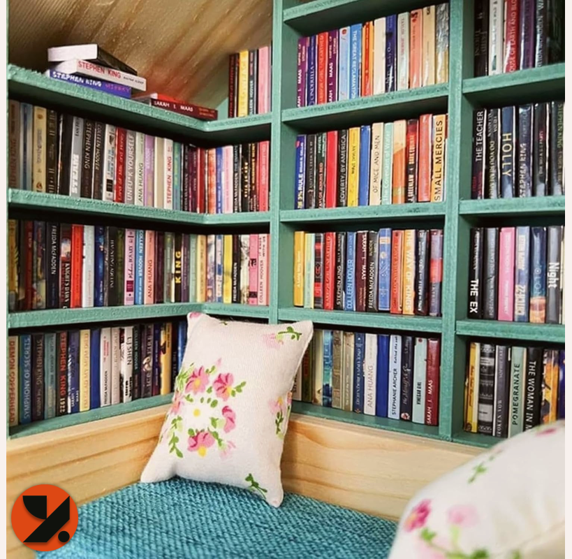 Tiny Anxiety Bookshelf