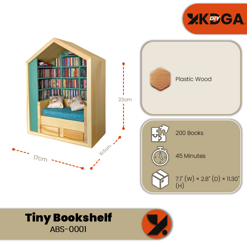 Tiny Anxiety Bookshelf